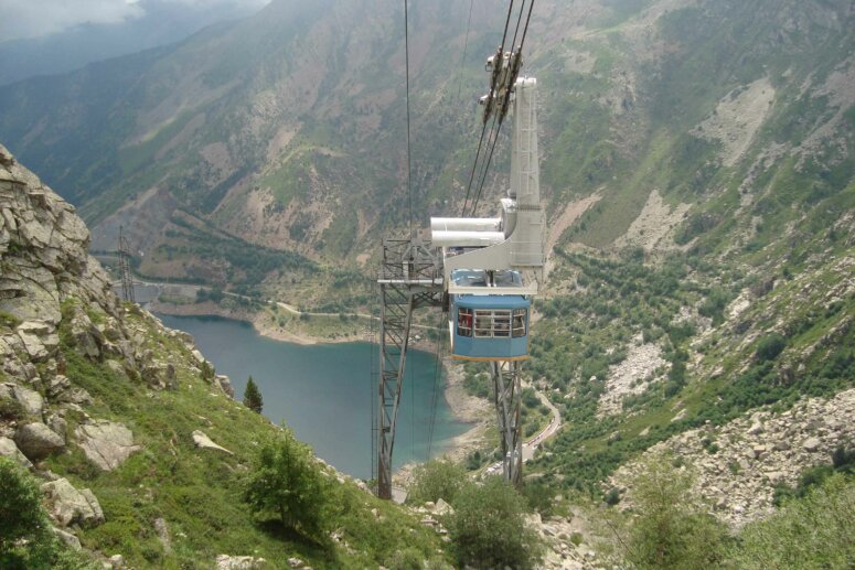 Telefèric de la central d'Estany Gento