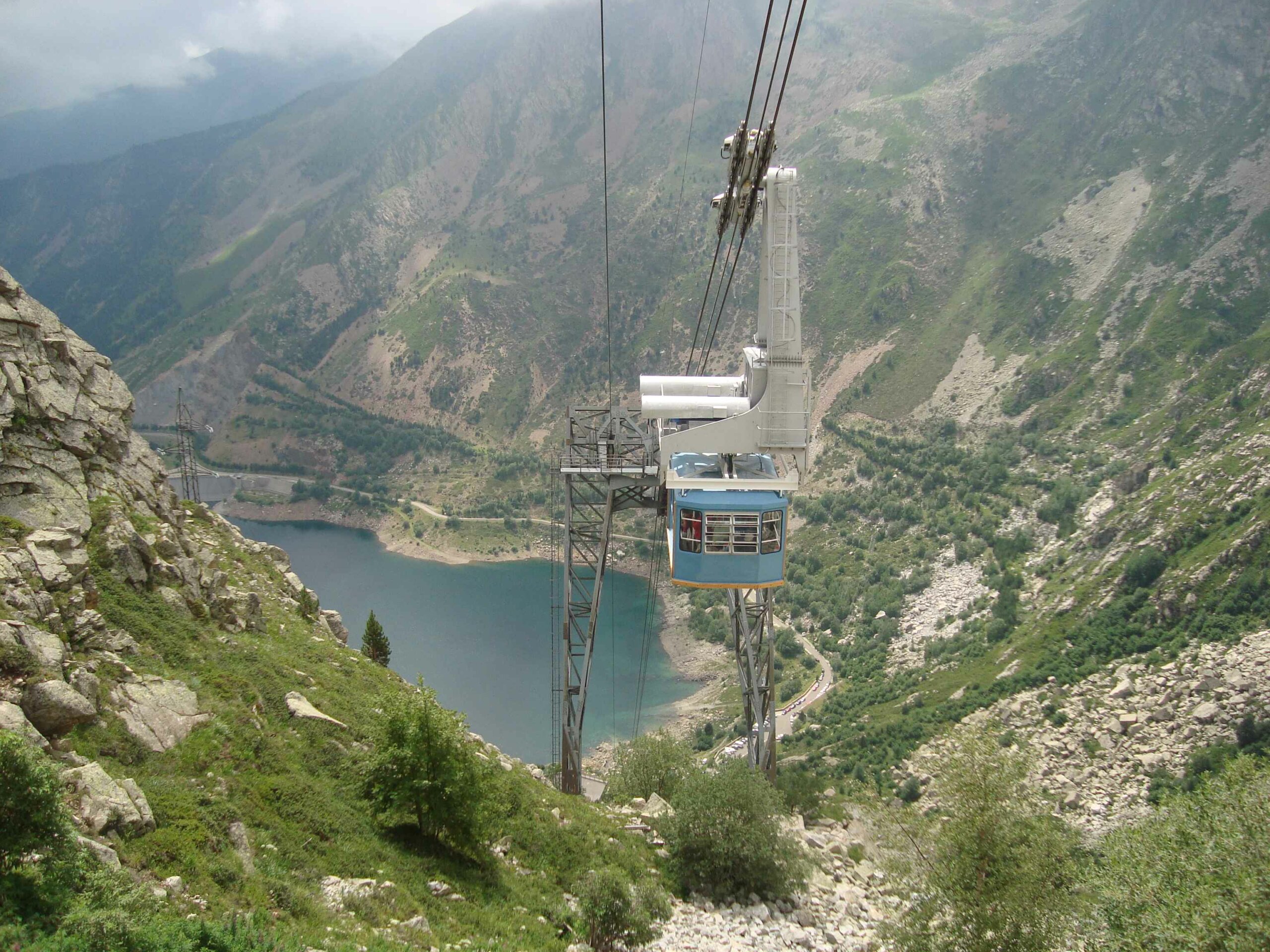 Telefèric de la central d'Estany Gento